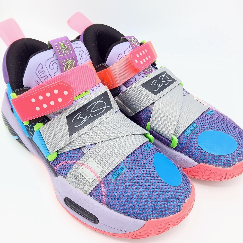 Li-Ning Way of Wade Shoes Mens Size 8 Multi-Color Basketball Strap ABAR049-1H